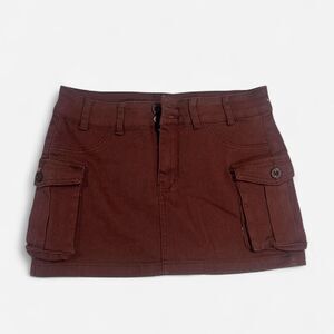NWOT mini cargo skirt